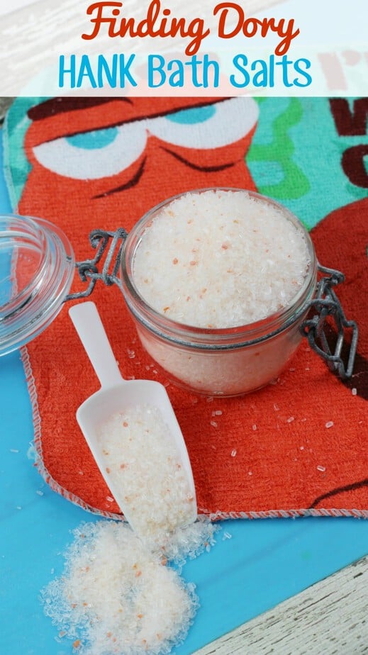 Finding Dory Hank Bath Salts DIY from This Mama Loves