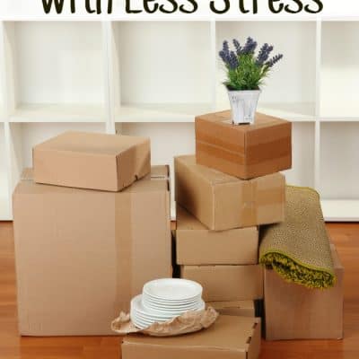 Tips for Moving with Less Stress