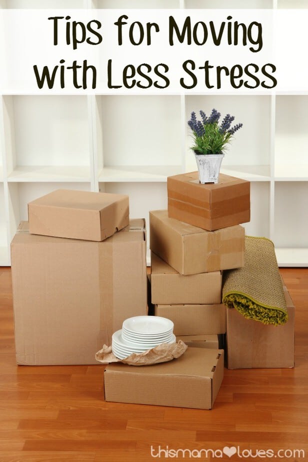 Tips for Moving with Less Stress