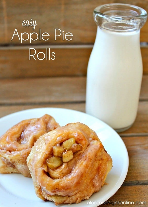 Apple Pie Rolls from Bloom Designs Online