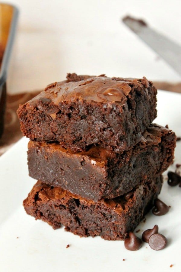 Fudgy Homemade Brownies from TOTS Family
