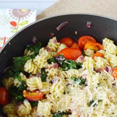 Pasta Kale Skillet Dish