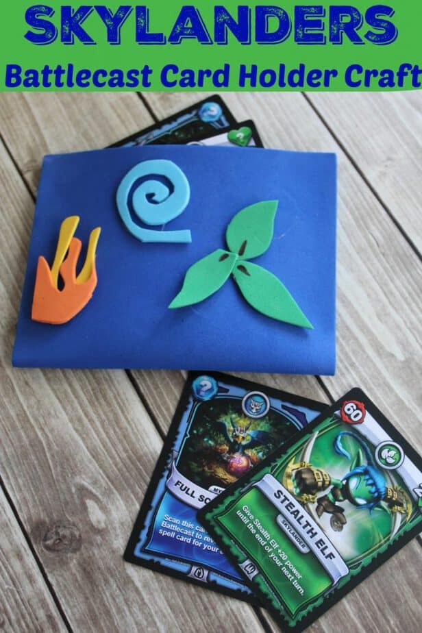 Skylanders Craft: Skylanders Battlecast Card Holder- This Mama Loves