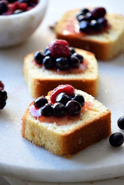 Strawberry Shortcake Bars from April Go Lightly