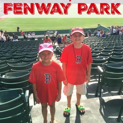 First Trip to Fenway with the Kids