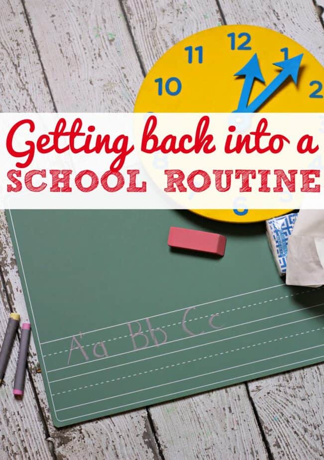 Getting back into the school routine #SickJustGotReal - This Mama Loves
