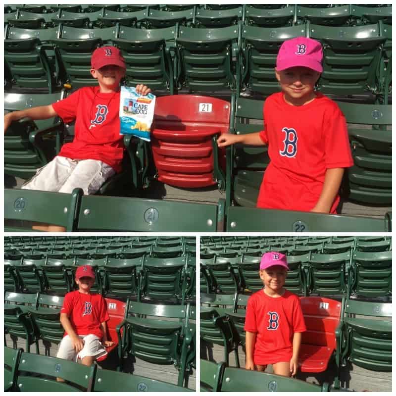 red seat at fenway