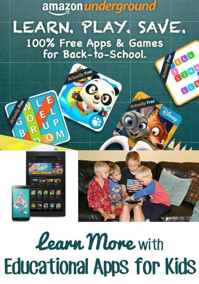 Learn More with Educational Apps for Kids