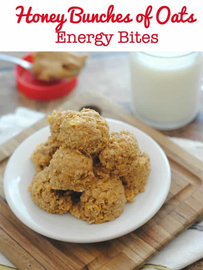 Honey Bunches of Oats Energy Bites Recipe (This Mama Loves)