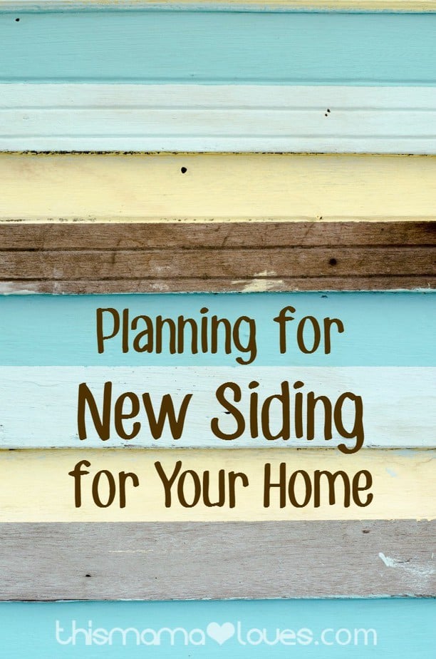 Planning for New Siding for Your Home