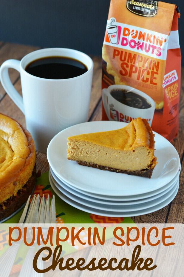 Pumpkin Spice Cheesecake Recipe- secret ingredient in this recipe- pumpkin spice and coffee pair to make for a delightful treat for your tastebuds!- pumpkin spice coffee, pumpkin spice, cheesecake, coffee cheesecake, #PumpkinSpice,
#cheesecake, #Cheesecakerecipe #PumpkinSpicerecipe