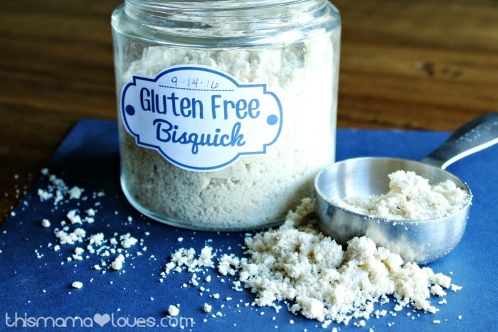 Homemade Gluten Free Bisquick Recipe