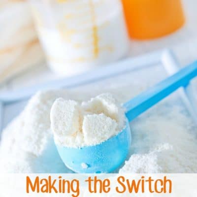 Making the Switch to Store Brand Baby Formula