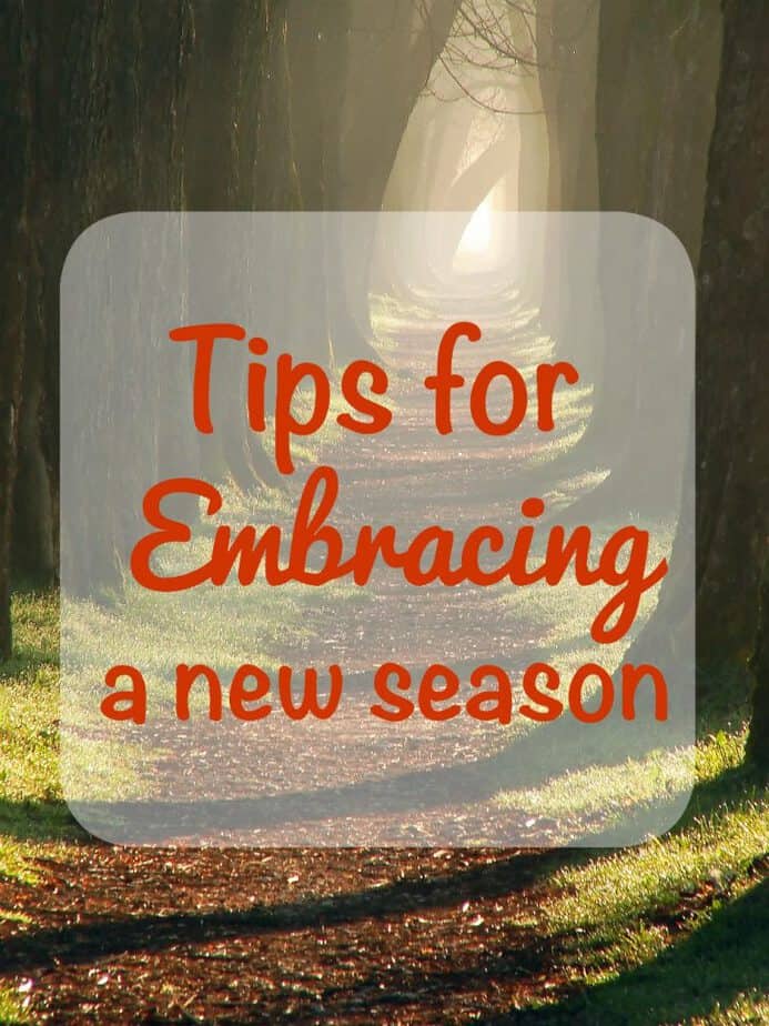 Tips for Embracing a New Season from This Mama Loves