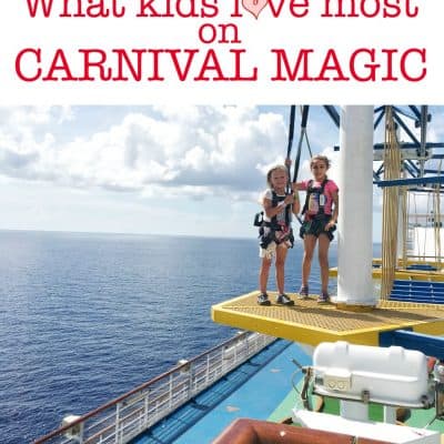 What kids love about a cruise on Carnival Magic