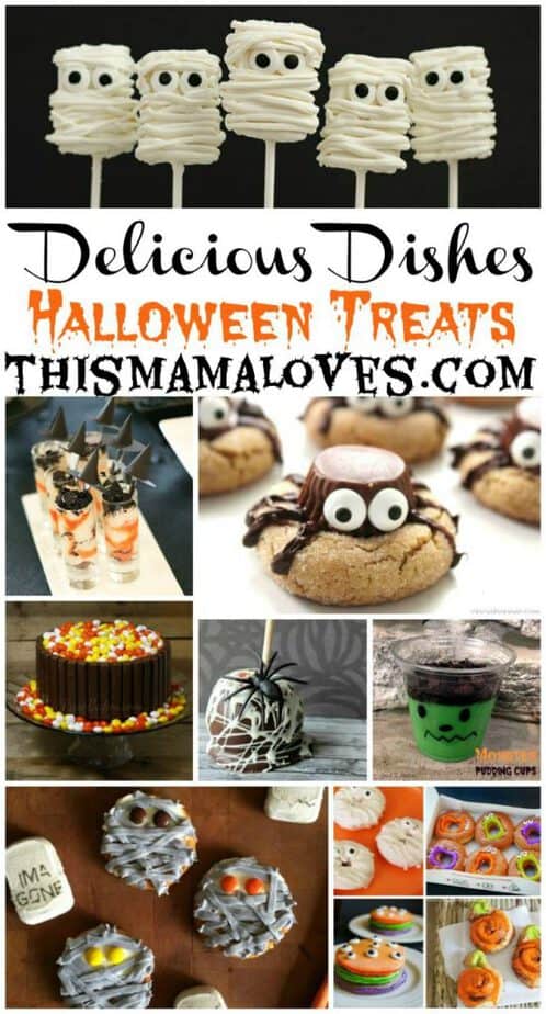 Delicious Dishes Halloween Treats - This Mama Loves