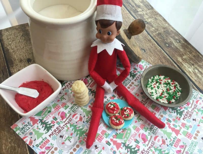 elf size cookies