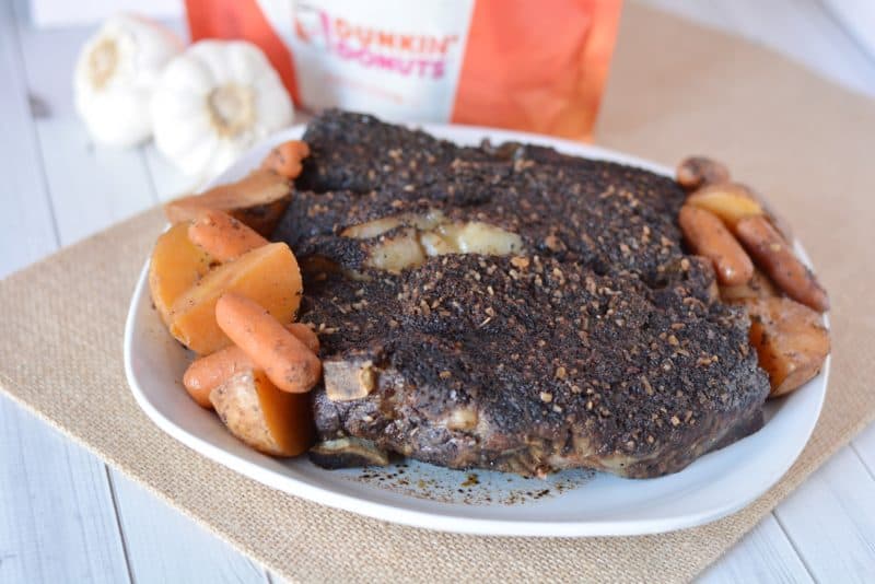 Slow Cooker Coffee Rubbed Roast - This Mama Loves