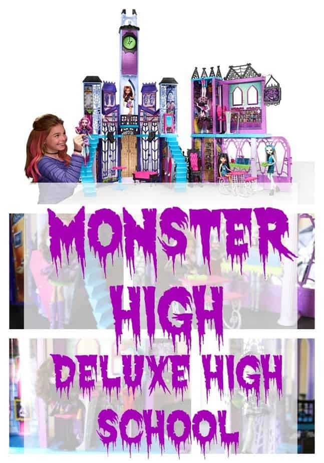 Monster High Deluxe High School PlaySet Review from This Mama Loves