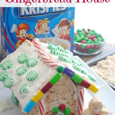 Rice Krispies® Treat Gingerbread House