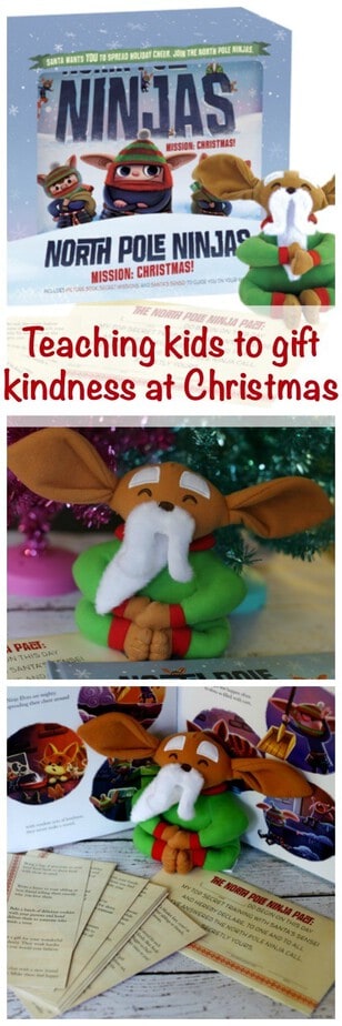 Teaching Kids to Gift Kindness at Christmas 