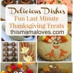 Thanksgiving Treats recipes and recipe party