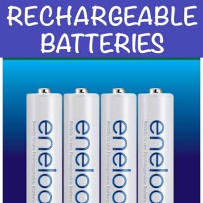 5 Reasons to Switch to Rechargeable Batteries PLUS enter to win big!