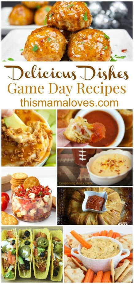 Delicious Dishes Recipe Party Game Day Recipes from This Mama Loves