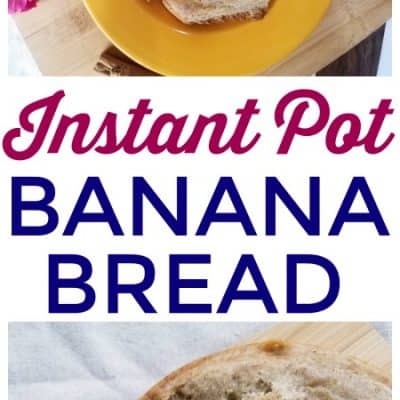 Instant Pot Banana Bread Recipe