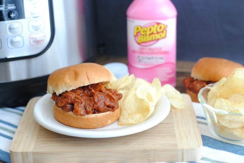 Instant Pot Pulled Pork Sandwiches from This Mama Loves