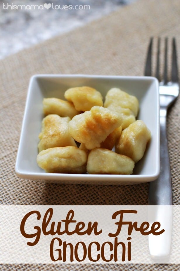 Homemade Gluten Free Gnocchi