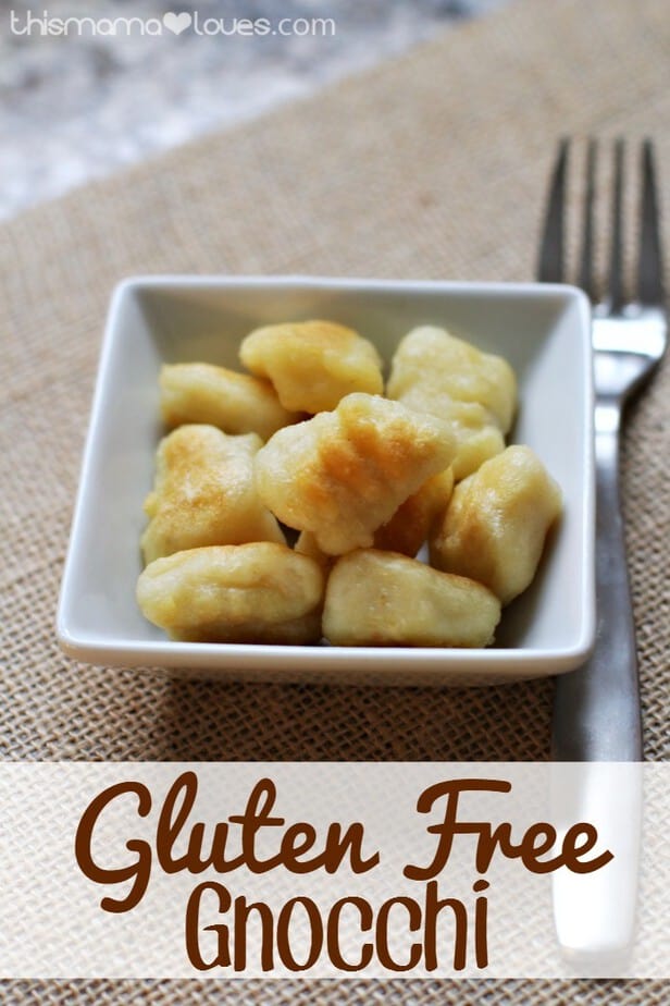 Homemade Gluten Free Gnocchi