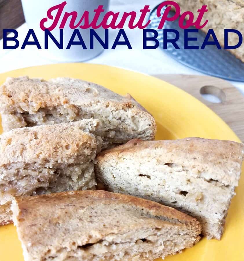 Instant Pot Banana Bread Recipe | This Mama Loves