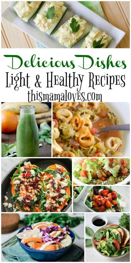 Delicious Dishes Recipe Party Light Healthy Favorites | This Mama Loves