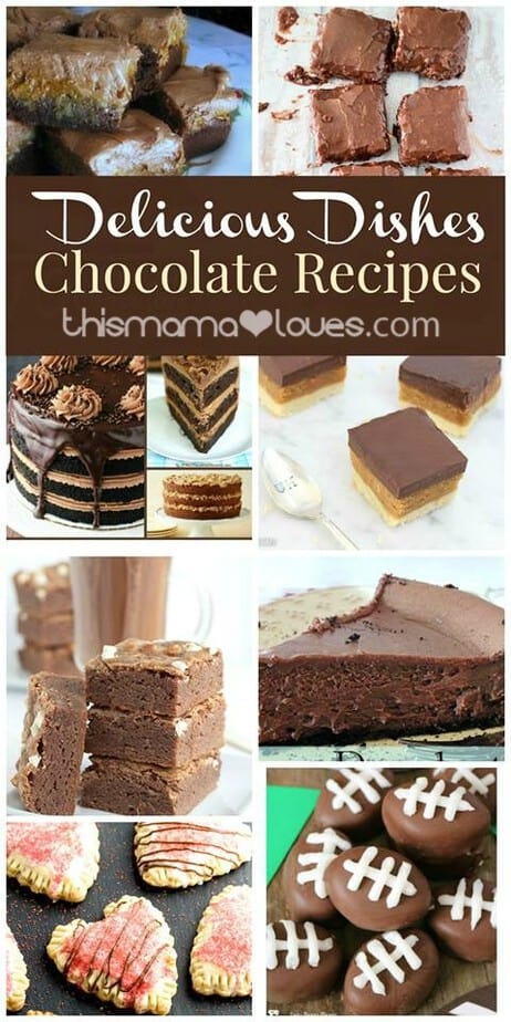 Delicious Dishes Chocolate Party Favorites LONG