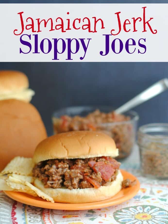 Jamaican Jerk Sloppy Joes Recipe from This Mama Loves