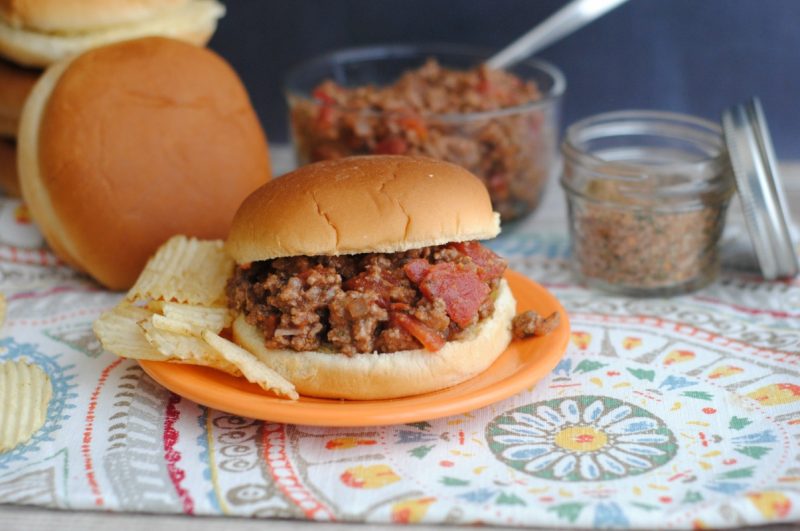 Jamaican Jerk Sloppy Joes