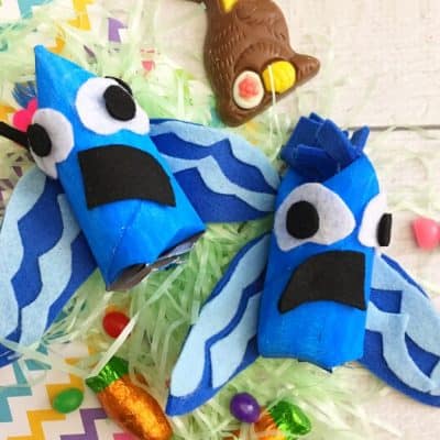 Blu and Jewel Craft Idea Easter Poppers from This Mama Loves