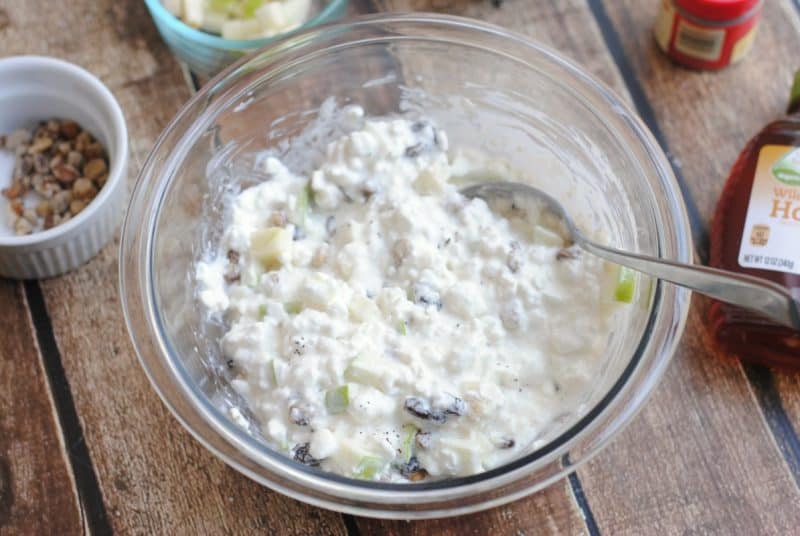 Bunny Salad aka White Rabbit Salad for Easter from This Mama Loves