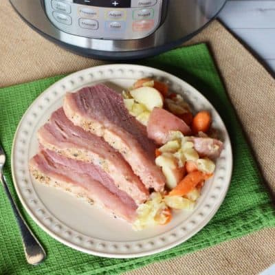 Instant Pot Corned Beef and Cabbage Recipe