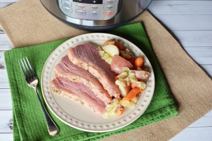 Instant Pot Corned Beef and Cabbage Recipe