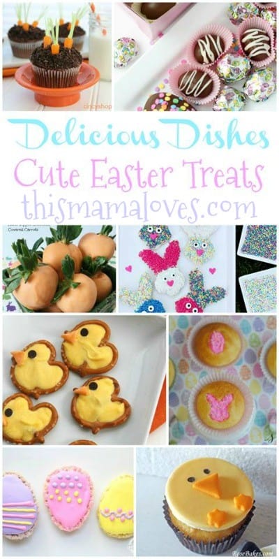 Cute Easter Treats Recipes from This Mama Loves