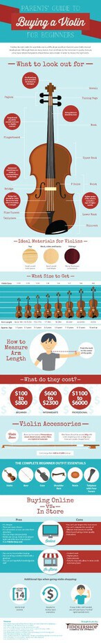 Parents Guide to Buying a Violin for Beginners Infographic