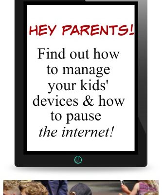 How to Manage your kids devices and pause the internet