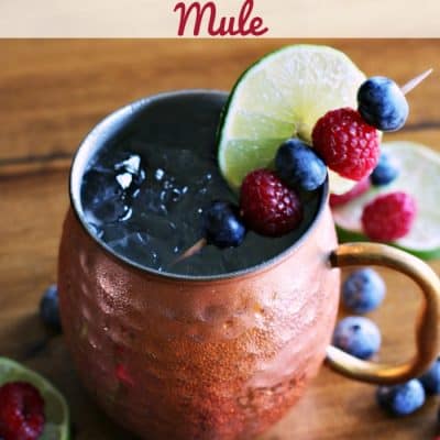 Mixed Berry Moscow Mule Cocktail Recipe