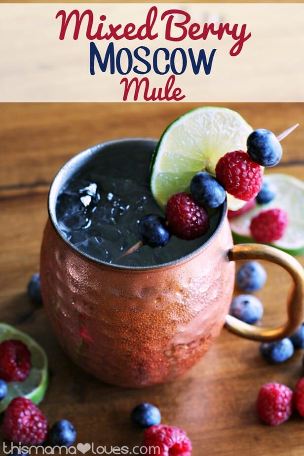 Mixed Berry Moscow Mule