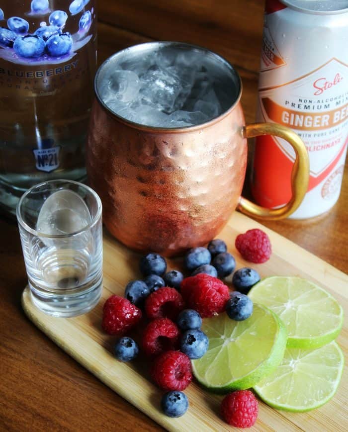 Mixed Berry Moscow Mule