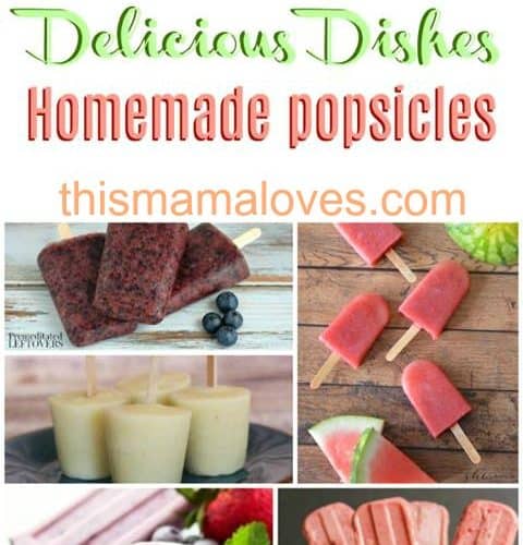 Awesome Homemade Popsicle Recipes for Summer Delicious Dishes Recipe Party Vert