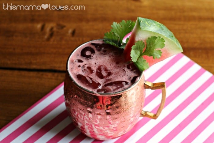 Watermelon Moscow Mule