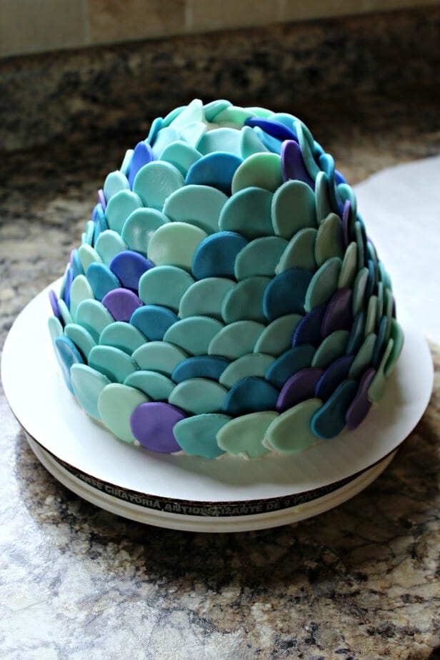 How to Make a Mermaid Tail Cake